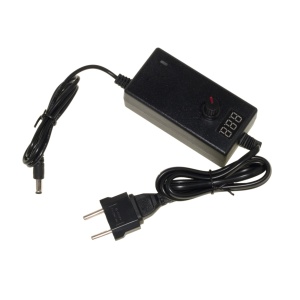 Ispravljač napona "Desktop" 3-12VDC 2A sa LED voltmetrom - Img 1