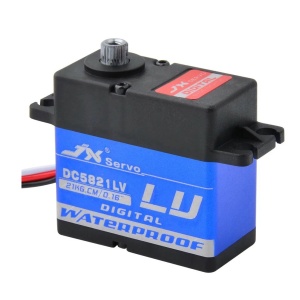 JX Servo DC5821LV Vodootporni Digitalni Servo 21kg - Metalni Zupčanici za RC Automobile
