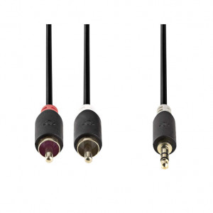 Kabl 3.5mm ST M-2xRCA M PR 1.0m - Img 2
