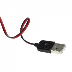 Kabl adapter USB2.0 A M-2xkrokodil štipaljka - Img 3