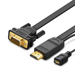 Kabl HDMI M-VGA M 1.5m - Img 1