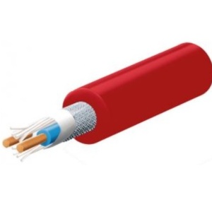 Kabl mikrofonski 2x0.22mm2 crveni