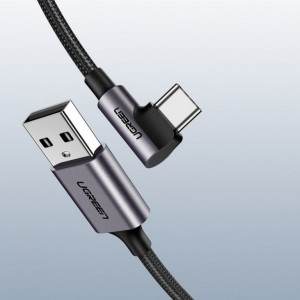 Kabl USB2.0 A muški-USB C muški ugaoni 2.0m - Img 3