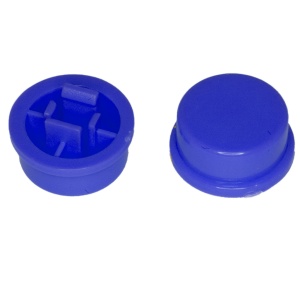Kapica za taster 12x12x7.3mm plava - Img 1