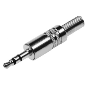 Klink konektor 2.5mm ST M za kabl metalni