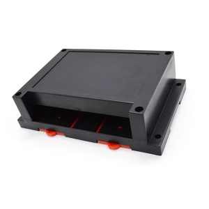 Kutija plastična 145x90x40mm IP54 za DIN šinu crna