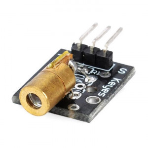 KY-008 Laserski Predajnik Modul 5V 650nm za Arduino - Crvena Laserska Dioda