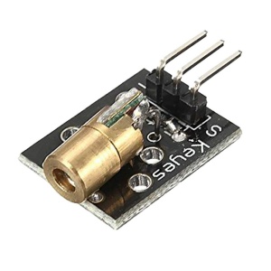 KY-008 Laserski Predajnik Modul 5V 650nm za Arduino - Crvena Laserska Dioda