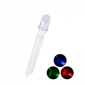 LED dioda 5mm RGB - Img 3