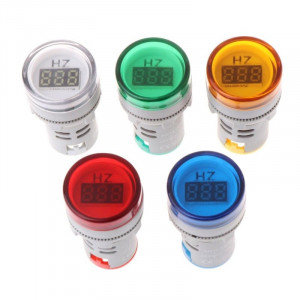 LED frekvencmetar 20-75Hz 22mm crveni - Img 2