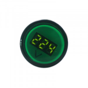 LED voltmetar 60-500VAC 22mm zeleni - Img 7