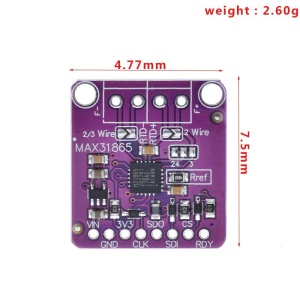 MAX31865 Modul za PT100 i PT1000 RTD Senzore Temperature - Img 4