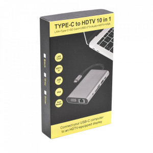 Multifunkcionalni USB hub "10 u 1" - Img 6