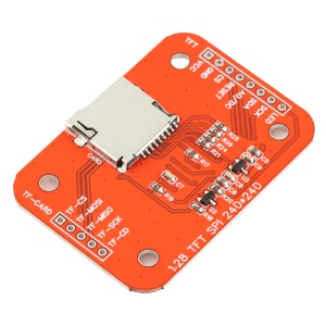 Okrugli TFT LCD Displej 1.28" 240x240 GC9A01 SPI sa Čitačem SD Kartica (TF slotom) - za Arduino / ESP32 - Img 8