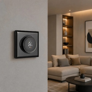 Pametni Wi-Fi Termostat za Električno Podno Grejanje - Ugradni, Crni (Tuya) - Img 4
