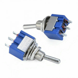 Preklopni Prekidač ON-OFF-ON 3 Pina MTS-103 SPDT 3A/250V - Toggle Switch - Img 3