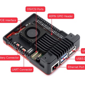 RaspberryPi 5 kućište aluminijumsko Argon NEO - Img 6