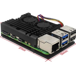 RaspberryPi 5 kućište sa 2 ventilatora - Img 3