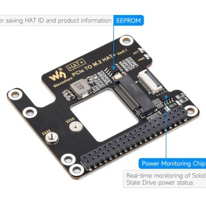 RaspberryPi 5 PCIe na M.2 adapter - Img 6