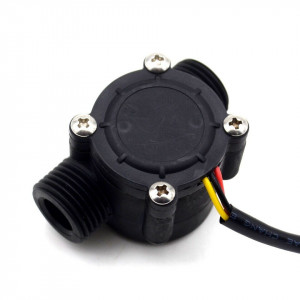 Senzor protoka vode YF-S201 G1/2 1-30l/min za Arduino i mikrokontrolere - Img 3
