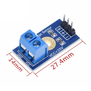 Senzor za Merenje Napona 0-25V DC Modul za Arduino i Mikrokontrolere - Img 2