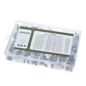 Set elektrolitskih kondenzatora 500 komada (24 vrednosti 0.1uF - 1000uF) - Img 4