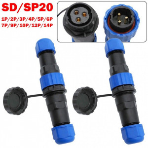 Set vodootpornih konektora SP20 3 pina CC - Img 3