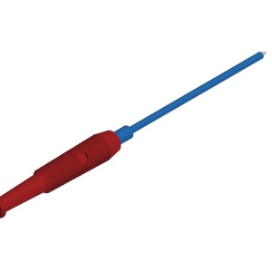 SKS Hirschmann PRUEF 1 Crvena merna pipalica sa iglom 1mm