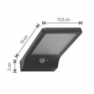 Solarni LED reflektor sa senzorom pokreta FLP300SOLAR - Img 4
