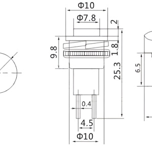 Taster DS-316 beli - Img 2