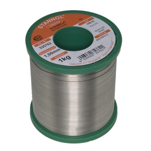 Tinol žica za lemljenje 1.0mm 1000gr Sn99Cu1 STANNOL PBF