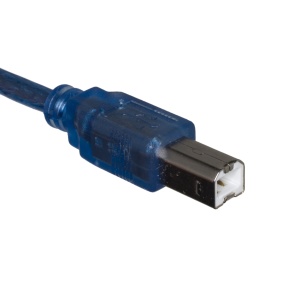 USB kabl za štampač i Arduino - Tip A na Tip B - USB 2.0 (Plavi) - Img 2