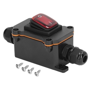 Vodootporni Linijski Prekidač 12V 30A sa LED Indikatorom IP67 - Img 7
