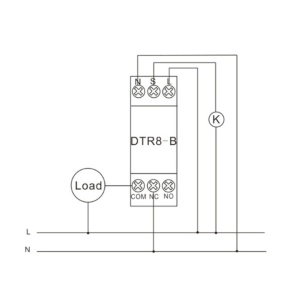 Vremenski rele DTR8-B 230VAC - Img 2