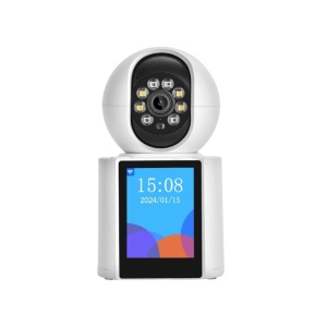 WiFi IP kamera 3MP sa ekranom i video pozivom – Baby monitor i video telefon - Img 1