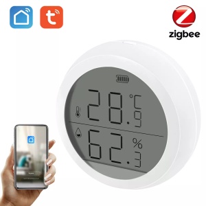 ZigBee Pametni Termometar i Higrometar – Senzor Temperature i Vlažnosti (Tuya Smart) - Img 1