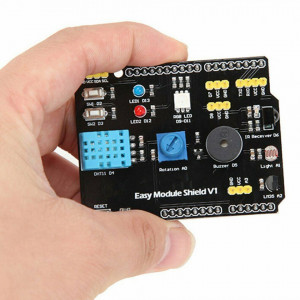 9-u-1 Multifunkcionalni Shield za Arduino UNO - Senzori, LED i Buzzer - Img 2