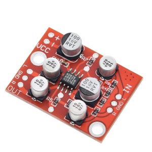 AD828 Stereo Audio Pretpojačalo Modul DC 3.8V-15V za Mikrofone - Img 2