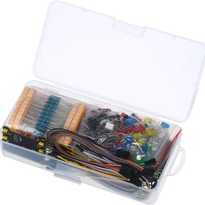 Arduino Set Elektronskih Komponenti 458 u 1 sa Prototipskom Pločom (830 tačaka) - Img 6