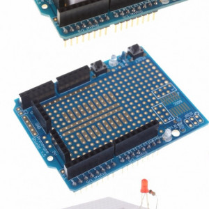 Arduino Uno R3 Ekspanziona Ploča - Proto Shield R3 sa mini protobordom (170 tačaka) - Img 4