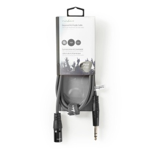 Audio kabl XLR muški na 6.35mm (1/4") TRS džek - 1.5m - Img 3