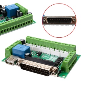 CNC Kontrolna Ploča 5 osa – Mach3 Breakout Board LPT (ST-V2) - Img 4