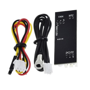 DC 12V PWM Regulator brzine ventilatora sa temperaturnim senzorom NTC 50K - Img 4