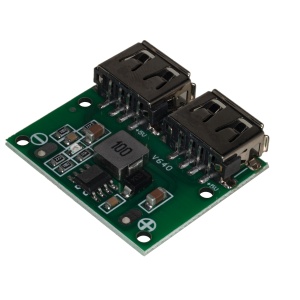 DC-DC Step-Down Buck Konvertor 6-24V na 5V 3A sa Dual USB izlazom (HW-681) - Img 2