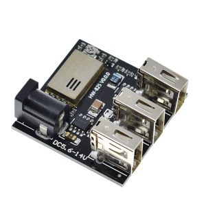 DC-DC Step Down Konvertor HW-825 sa 3 USB Porta (12V na 5V 8A)