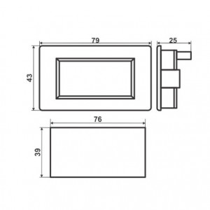 Digitalni LCD ampermetar 0-20mA - Img 2