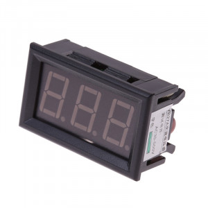 Digitalni ugradni voltmetar AC 60-500V sa plavim LED displejom - Img 3