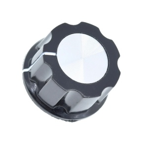 Dugme (kapica) za potenciometar MF-A03 bakelitno 6.4mm