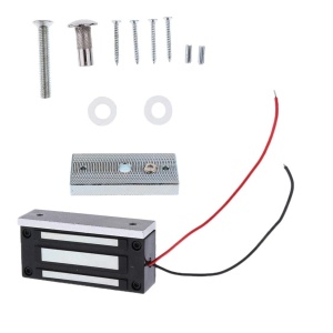 Elektromagnetna brava 60kg - Vodootporna - 12V (Površinska/Ugradna) - Img 1
