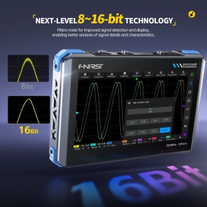 FNIRSI DPOS350P Digitalni Osciloskop 350MHz 1GSa/s - 4-u-1 Tablet Instrument - Img 5